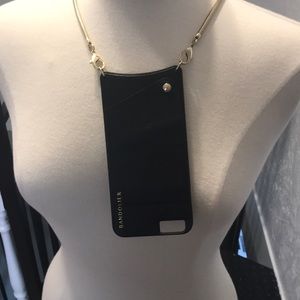 Lightly used Bandolier cross body phone wallet